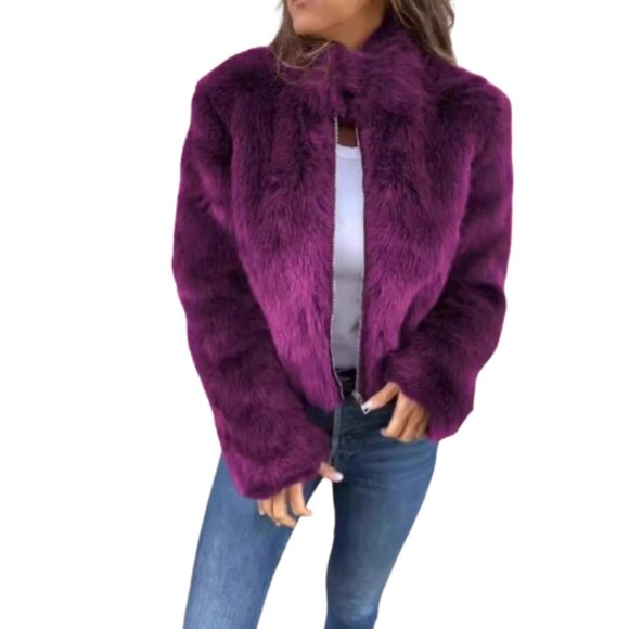 Phienom Faux Fur Jacket - Picture 6 of 7